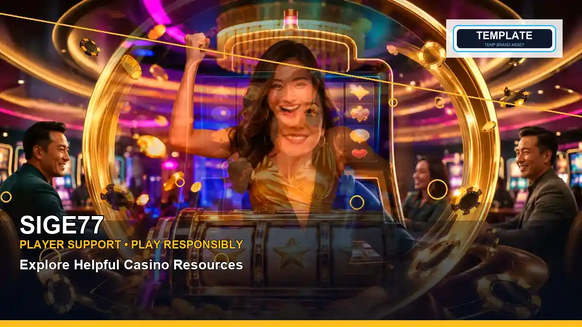 SIGE77 mines interface with gold-themed visuals designed for mobile-friendly play